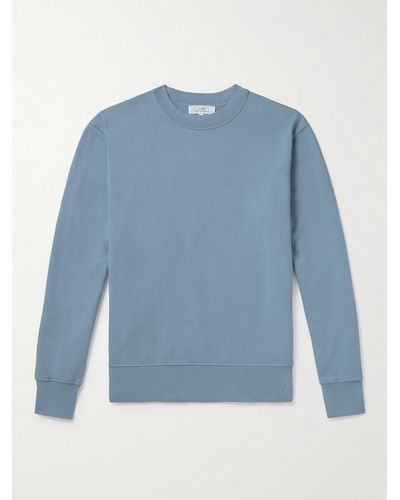 Save Khaki Supima Cotton-jersey Sweatshirt - Blue