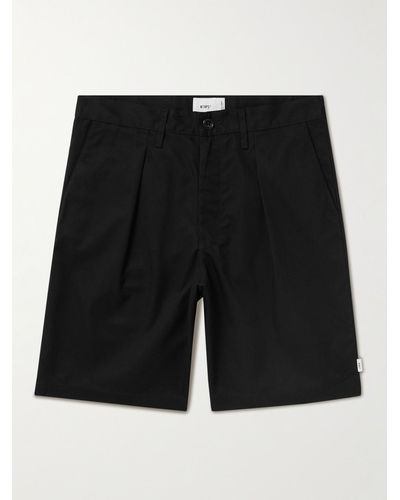 WTAPS Straight-leg Ripstop Cargo Shorts - Black