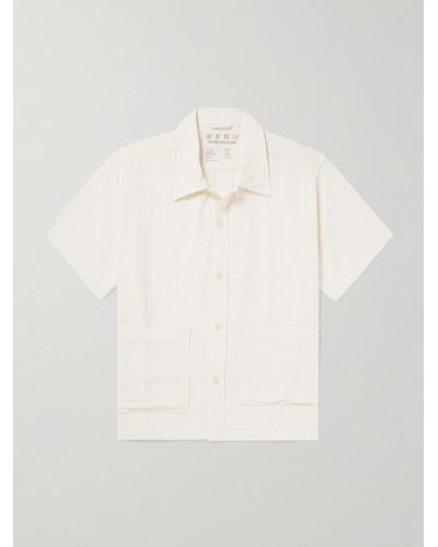 mfpen Senior Hemd aus Baumwollgaze - Weiß