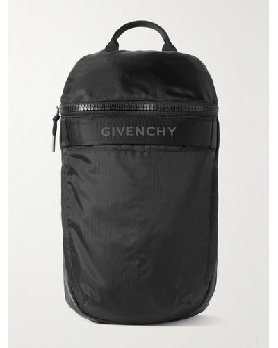 Givenchy G-Trek Rucksack aus Shell mit Logoprint - Schwarz