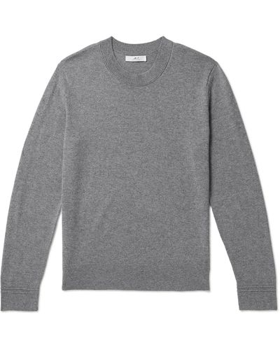 MR P. Curtis Cashmere Sweater - Gray