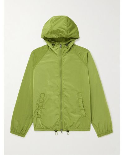 ARKET Rueben Econyl® Hooded Jacket - Green