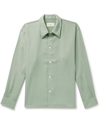 Second Layer Woven Shirt - Green
