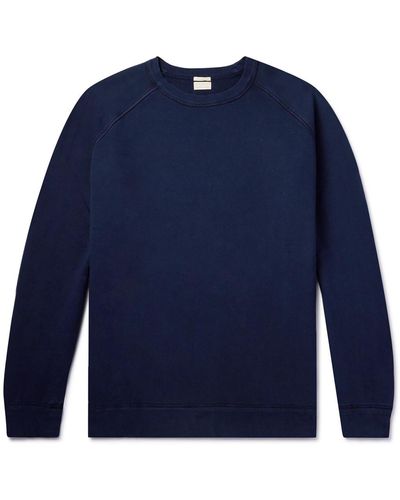 Massimo Alba Freesport Cotton-jersey Sweatshirt - Blue