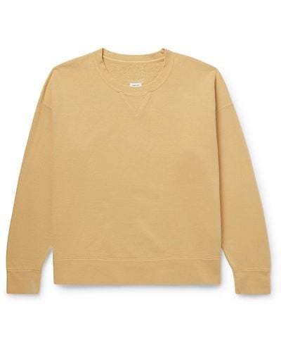 Visvim Ultimate Jumbo Sb Cotton-jersey Sweatshirt - Natural
