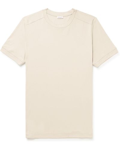 Zimmerli of Switzerland Cotton-jersey T-shirt - White