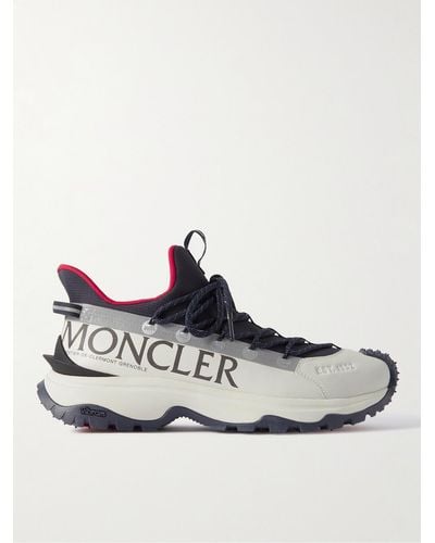 Moncler Trailgrip Lite2 Sneakers aus Ripstop und Gummi mit Logoprint - Blau