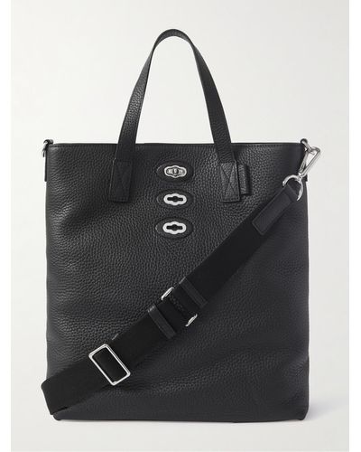 Mulberry Bryn Small Full-grain Leather Tote Bag - Black