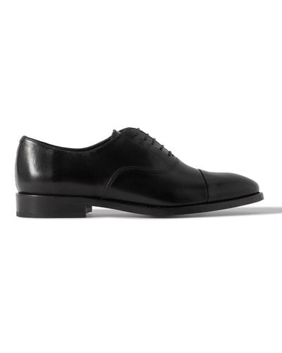 Paul Smith Bari Leather Oxford Shoes - Black
