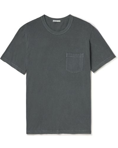 James Perse Combed Cotton-jersey T-shirt - Gray