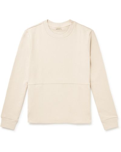 Zimmerli of Switzerland Cozy Lounge Cotton-jersey Sweatshirt - White