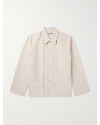 Our Legacy Overshirt in misto cotone Haven - Neutro