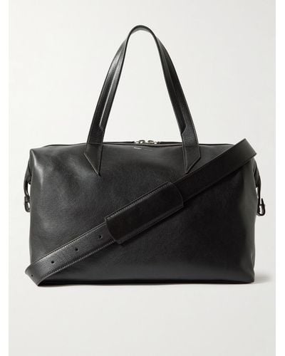 Metier Nomad Leather Weekend Bag - Black
