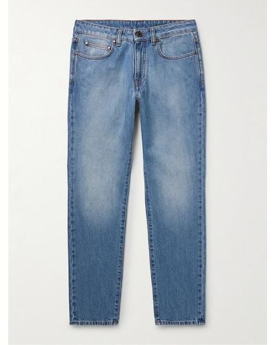 Boglioli Schmal geschnittene Jeans - Blau