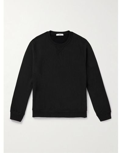 MR P. Cotton-jersey Sweatshirt - Black