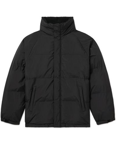 Saturdays NYC Enomoto Quilted Padded Shell Jacket - Black