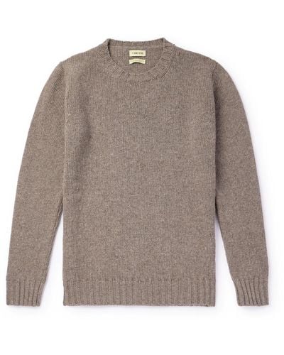 De Bonne Facture Wool Sweater - Gray