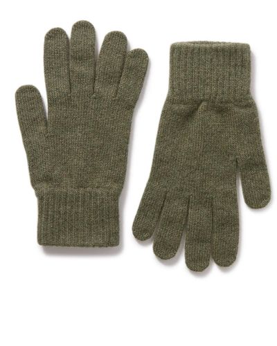William Lockie Cashmere Gloves - Green