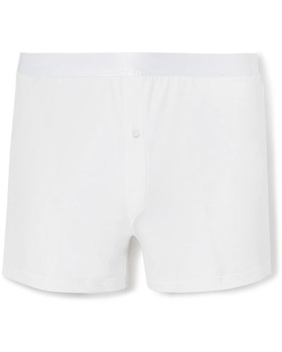 CDLP Stretch-lyocell Boxer Shorts - White