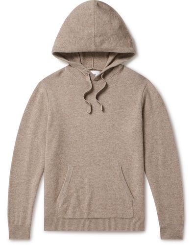 NN07 Lounge 6610 Wool And Cashmere-blend Hoodie - Gray