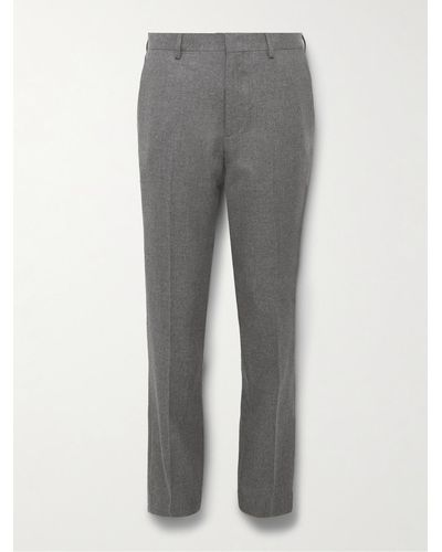 J.Crew Ludlow Slim-fit Cotton And Wool-blend Suit Trousers - Grey