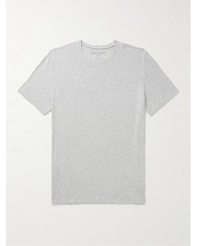 Derek Rose Ethan Stretch-modal T-shirt - White