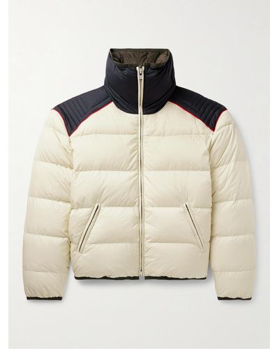 Loro Piana Slim-fit Reversible Quilted Shell Down Jacket - Natural