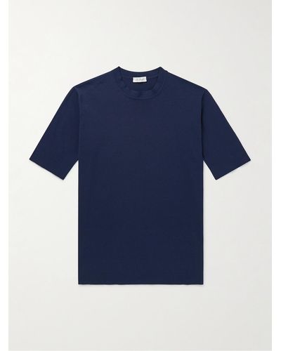 De Petrillo Cotton T-shirt - Blue