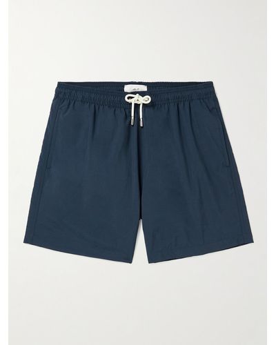 MR P. Mid-length Swim Shorts - Blue