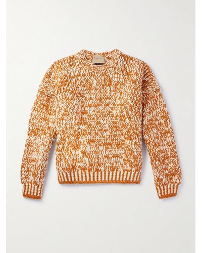 Federico Curradi Two-tone Wool Sweater - Natural