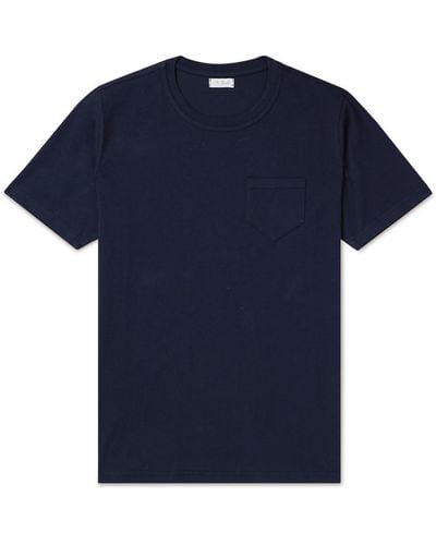 De Petrillo Cotton-jersey T-shirt - Blue