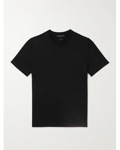 Derek Rose Barny 2 Cotton-jersey T-shirt - Black