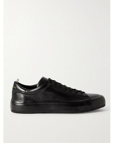 Officine Creative Easy Leather Trainers - Black
