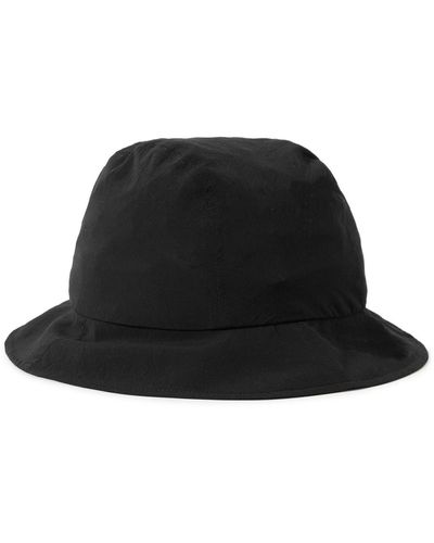 Snow Peak Breathable Quick Dry Shell Bucket Hat - Black