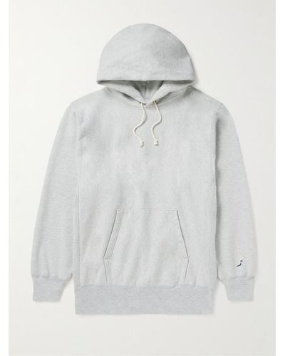 Orslow Cotton-jersey Hoodie - Grey