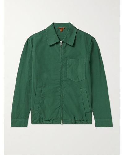 Barena Zaleto Jacke aus Ripstop aus einer Baumwollmischung - Grün