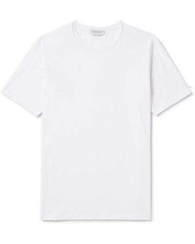 Gabriela Hearst Bandeira Cotton-jersey T-shirt - White