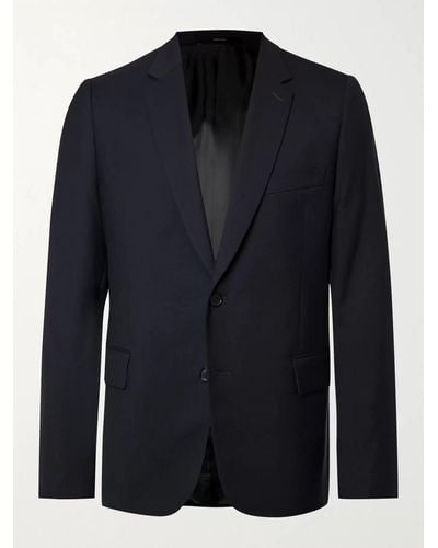 Paul Smith Soho Slim-fit Wool-twill Suit Jacket - Blue