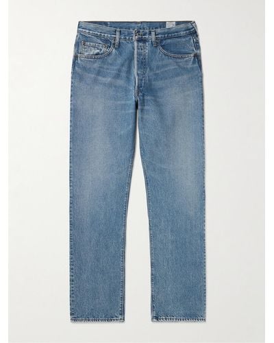 Orslow Jeans a gamba dritta 105 - Blu