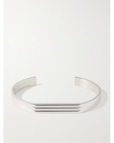 Le Gramme Godron 21g Recycled Sterling Silver Cuff - Natural