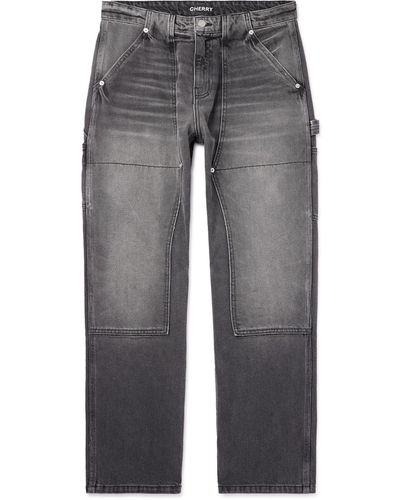 CHERRY LA Straight-leg Jeans - Gray