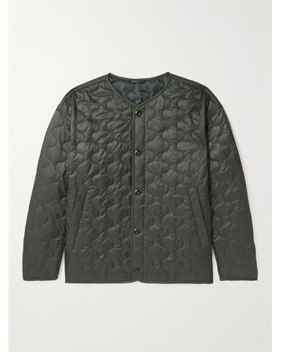 ARKET Agyl Quilted Recycled-shell Jacket - Green