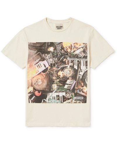 GALLERY DEPT. Misery Cotton-jersey T-shirt - White