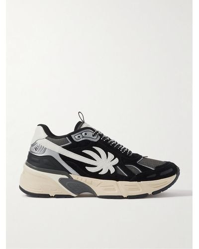 Palm Angels Palm Runner Leather - Black