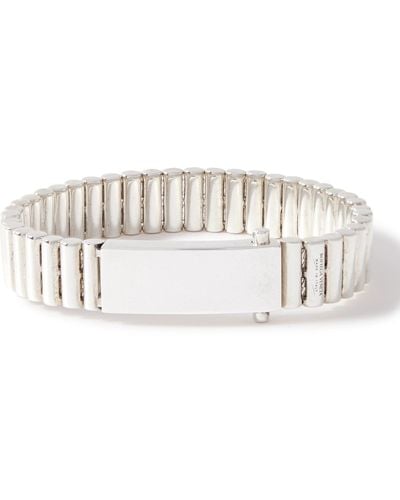 Bottega Veneta Sterling Silver Bracelet - White
