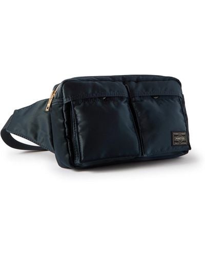 Porter-Yoshida and Co Tanker Nylon Belt Bag - Black