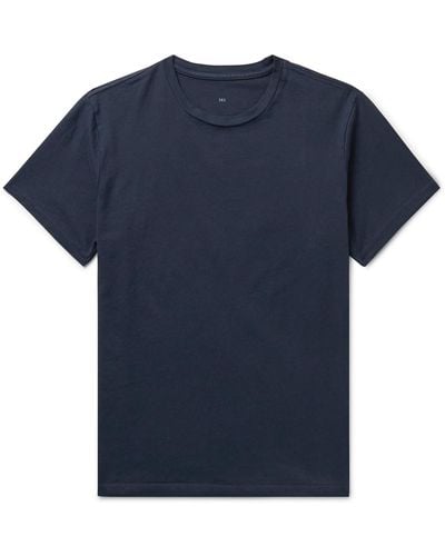 Save Khaki Recycled And Organic Cotton-jersey T-shirt - Blue