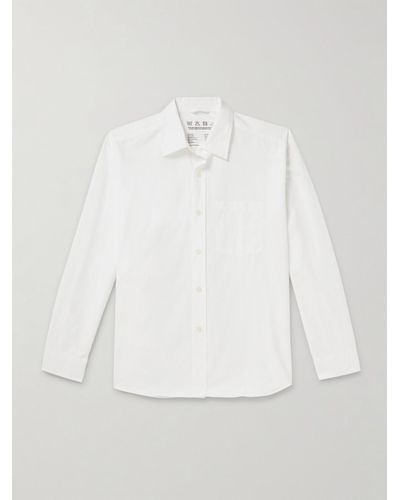 mfpen Convenient Hemd aus Biobaumwollpopeline - Weiß