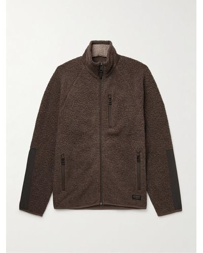 James Purdey & Sons Shell-trimmed Bouclé Jacket - Brown