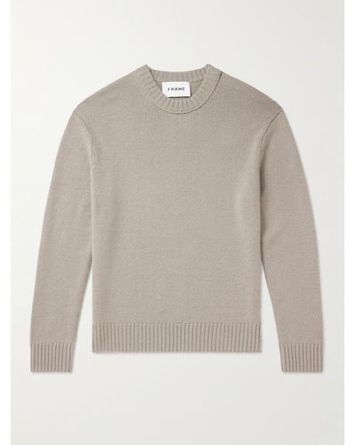 FRAME Cashmere Jumper - White